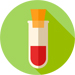 blood test beaker icon