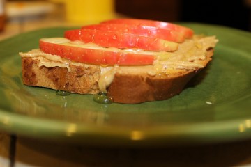 Rudi's Open-Faced Sweet Sandwich 