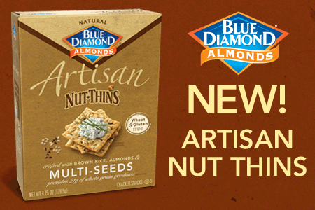 Blue Diamond Gluten-free crackers: New Artisan Nut Thins
