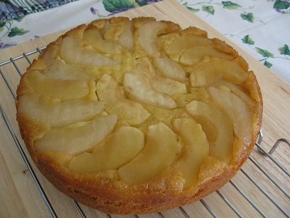 Apple and Pear Upside Down Cake