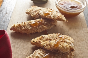 Gluten-Free Baked Crispy Coconut Chicken 