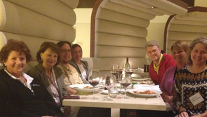Beckee Moreland with Friends - Dinner at FARE Conference 
