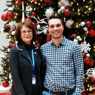 Beckee Moreland and Stuart Domanowski