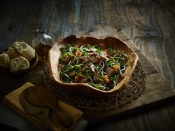 Beechwood Smoked Ham and Arugula Salad