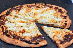 Carmelized Onion and Gorgonzola Gluten-Free Pizza