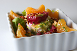 Gluten-free beet and orange salad