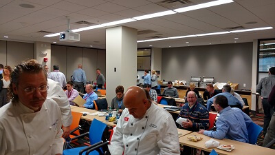 Learners at the training event with Rich Products in Buffalo