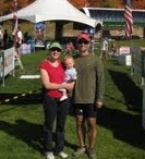 Peter and Family at the Finish Line