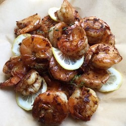 Sauteed Easy Peel Shrimp