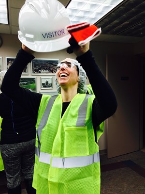 Silvana Nardone Gearing Up for the Factory Tour