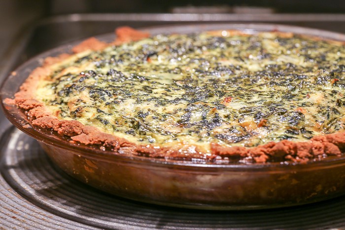 Spinach Quiche