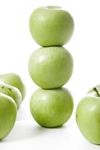 stack of apples