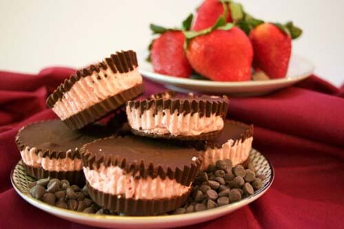 Enjoy Life Strawberry Chocolate Cups Recipe