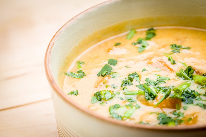 Sweet Potato Sausage Soup