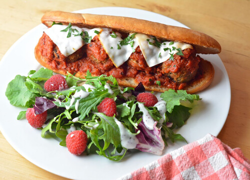 Three Bakers Meatball Subs