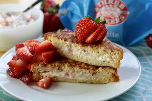 Three Bakers Strawberry French Toast