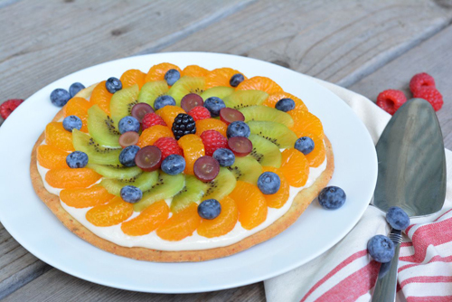 Three Bakers Fruit Pizza