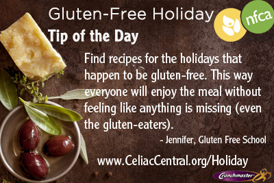 Gluten-Free Holiday Tip #8