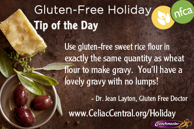 Gluten-Free Holiday Tip #24