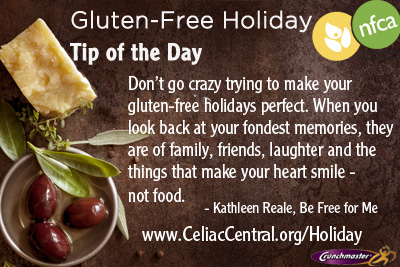 Gluten-Free Holiday Tip of the Day #4