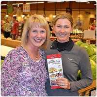 Wegmans Nutritionist Trish Kazacos, RD, and Sarah Jane Smith