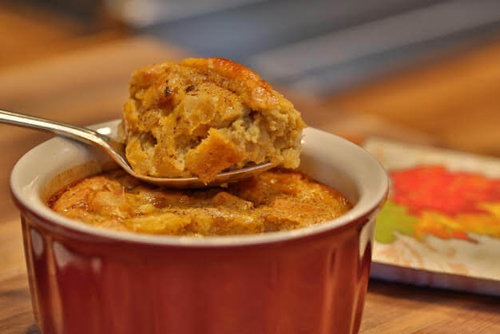 Venice Bakery Pumpkin Bread Pudding