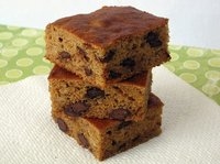 Banana Carob Snack Cake