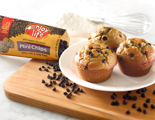 enjoy life chocolate chip banana mini muffins