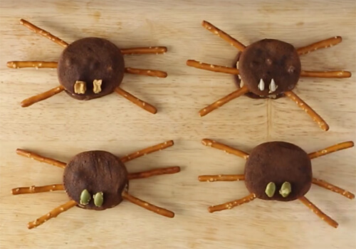 Enjoy Life Creepy Spider Cookies