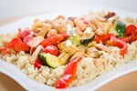 Vegetable and Quinoa Stir Fry