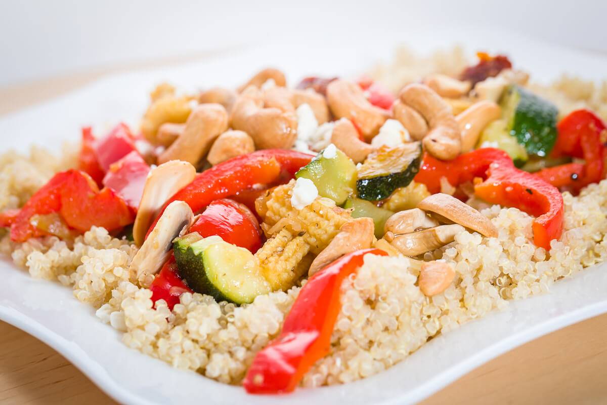 Quinoa Vegetable Stir Fry