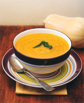 Gluten-Free Curried Butternut Squash Soup