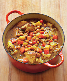 Gluten-Free Moroccan Chicken and Vegetable Stew