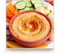 Red pepper hummus 