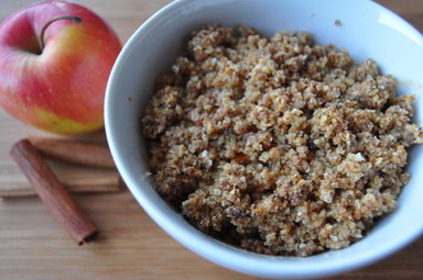 Cinnamon Roll Apple Crisp