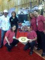 Venice Bakery and Beckee Moreland at Pizza Expo