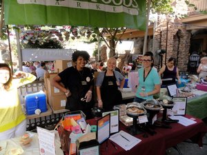 Arizona Diamondbacks Celiac Awareness Night Vendor Tables