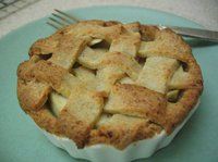gluten-free cheese crusted apple pie