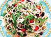 Spaghetti with Capers & Arugula