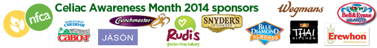 celiac awareness month banner sponsors