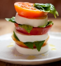 Stacked Caprese Salad