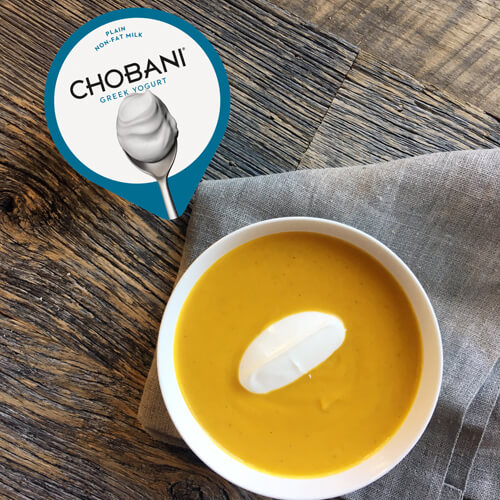 Chobani Roasted Butternut Squash Soup Recipe