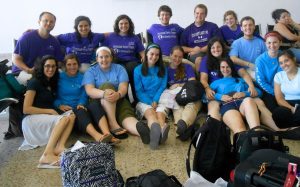 A group of ISP volunteers.