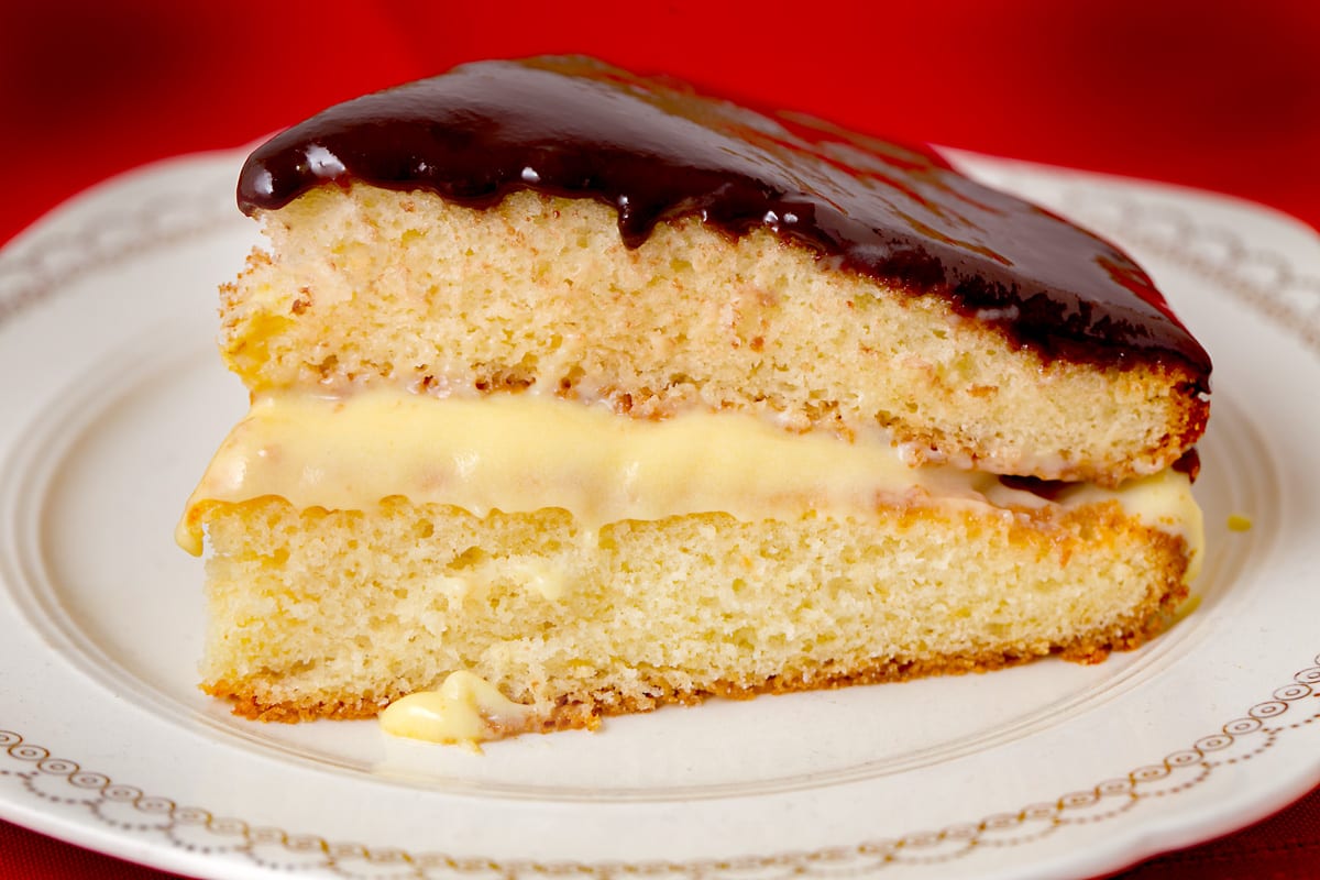 Lazy Boston Cream Pie