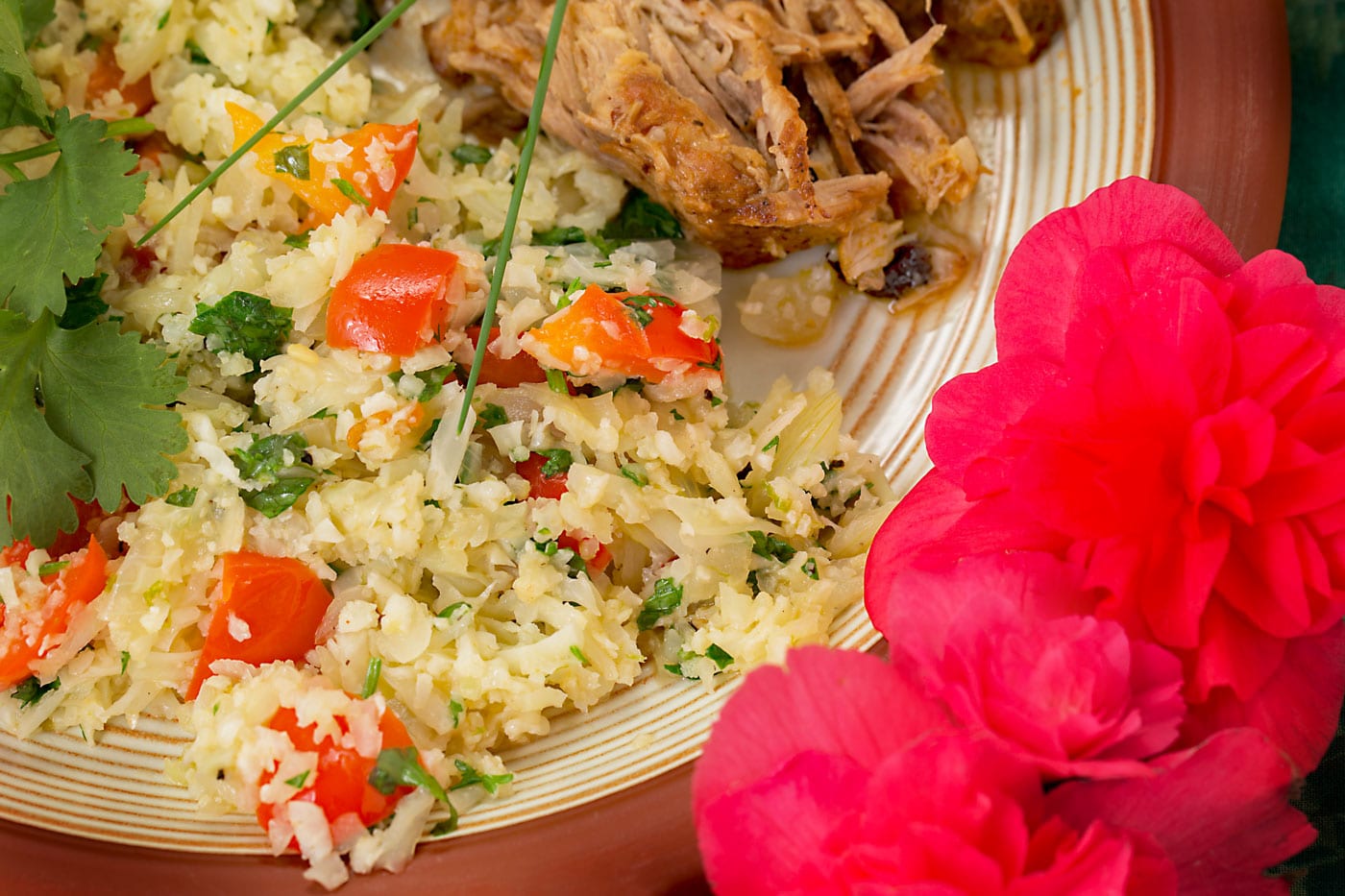 Cilantro Lime Cauliflower Rice