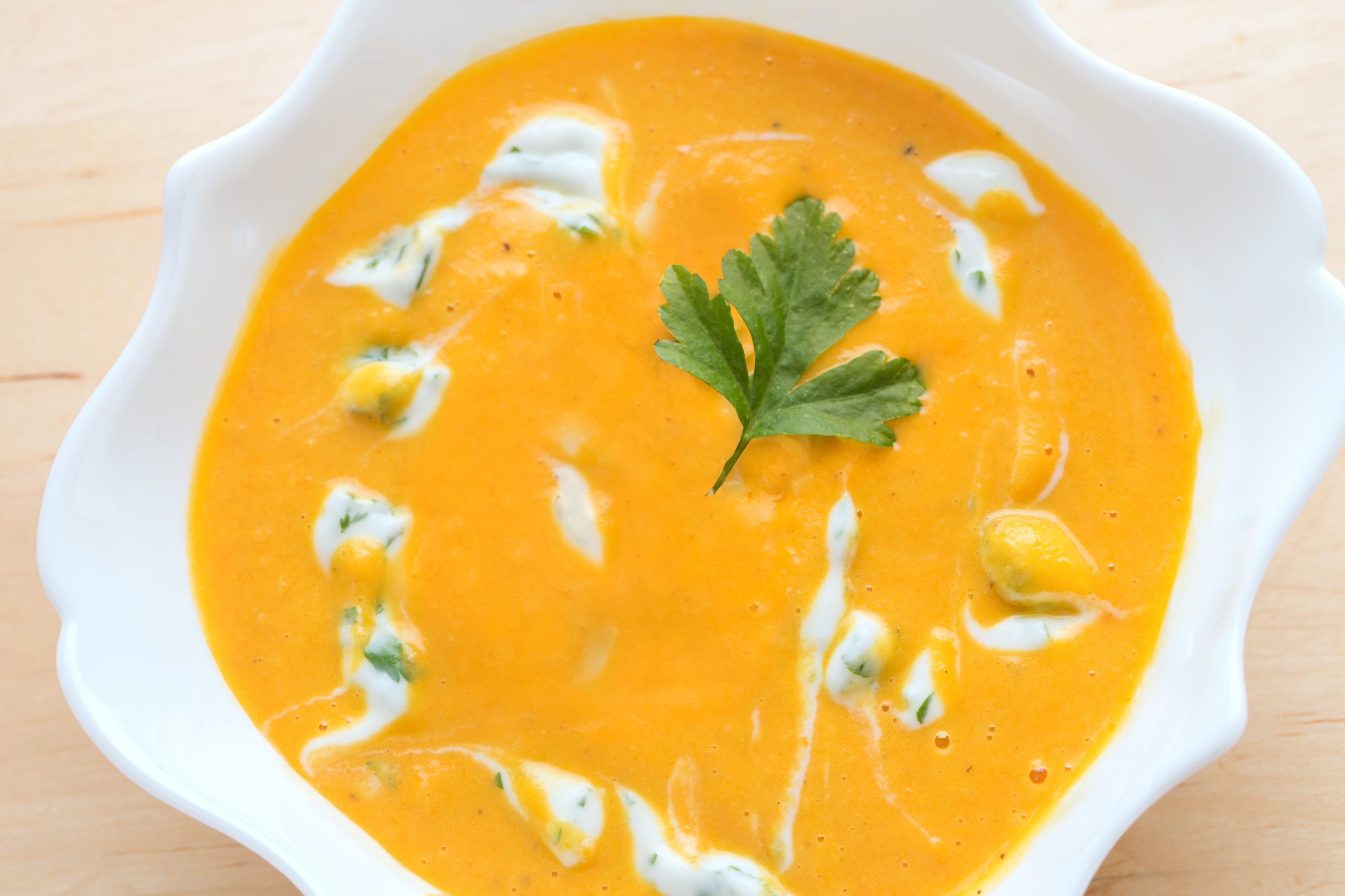 Curried Butternut Squash Soup