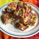 A plate of rice krispies
