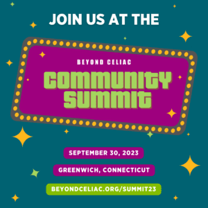 A graphic inviting you to the 2023 Community Summit. 
