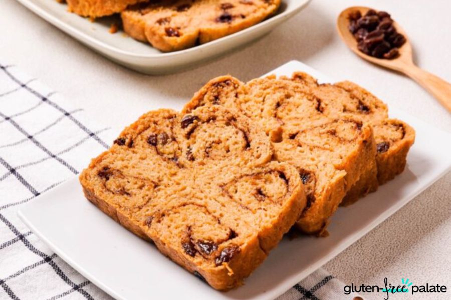 Gluten Free Cinnamon Raisin Bread with Cinnamon Butter - Blessed Beyond  Crazy