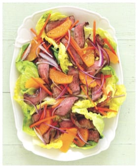Citrus Steak Salad